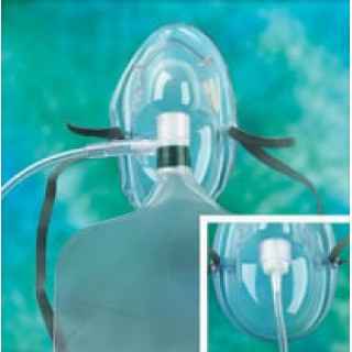 Teleflex 1061 - MASK, OXYGEN, 3-IN-1, MED-HI CONCEN, NON-REB, EACH
