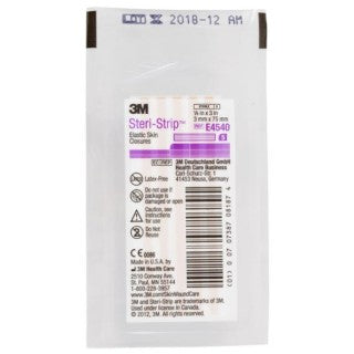 3M E4540 - Closure Steri-Strip 1/8x3" Elastic Natural 50/Bx, 4 BX/CA