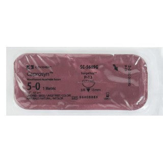 Covidien SC5689G - Suture Caprosyn Mono Ud P13 5-0 18" 12/BX