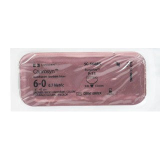 Covidien SC5688G - Suture Caprosyn Mono Ud P13 6-0 18" 12/BX