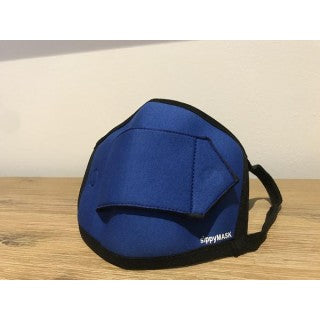 sippyMASK SIPPY-BLUE - ADULT REUSABLE MASK, NON-SURGICAL, MAGNETIC OPENING, BLUE, EACH