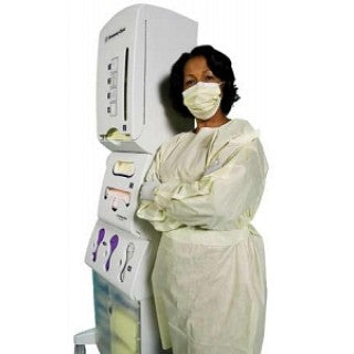 Halyard Health 47119 - MASK, PROCEDURE, VISOR, YELLOW, 500 EA/CS