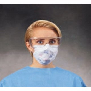 Halyard Health 47297 - MASK, PROCEDURE, TEDDY BEAR, PINK & BLUE, 400 EA/CS, 10 BX/CS