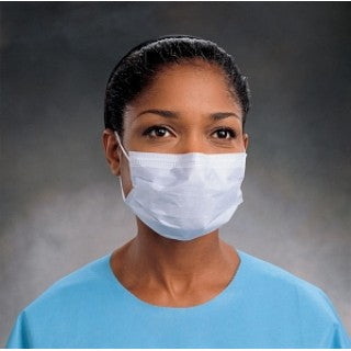 Halyard Health 62115 - MASK, PROCEDURE, PLEATED, EARLOOP, 500 EA/CS, 10 BX/CS