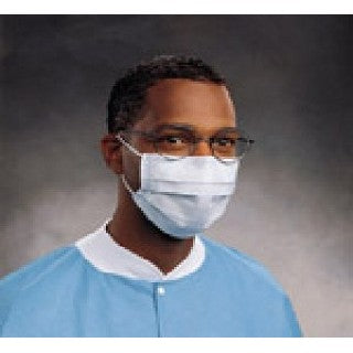 Halyard Health 62362 - Fog Free Earloop Mask Procedure Blue 50/BX