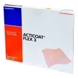 Smith & Nephew 66800419 - ACTICOAT FLEX 3 20X 40CM