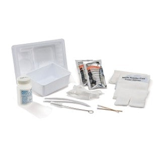 Covidien 42201 - TRAY, TRACHE CARE, LATEX GLOVES, 20/CS