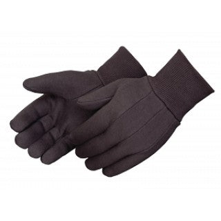 Liberty Glove 4503RM/LD - GLOVES, BRWN CTTN / RAMIE JRSY, KNT WRST, LDY, 300 PR/CS