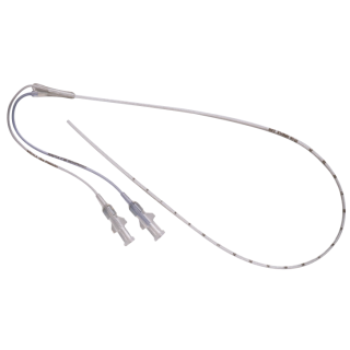 Covidien 8888160556 - Argyle Polyurethane Umbilical Vessel Catheter, Dual Lumen, 5 Fr/Ch (1.7 mm) x 15" (38.1 cm) 18/21 G (1.3/0.8 mm) 0.32 mL, 0.22 mL, EACH