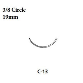 Covidien SC3634 - Suture Caprosyn Und Mono C-13 5-0 18" 36/BX