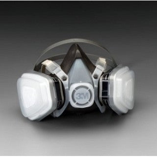 3M 51P71 - RESPIRATOR, HALF-MASK, DUAL CART OV/P95, SM, 12 EA/CS