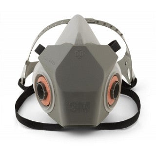 3M 6200DD - RESPIRATOR, 6000, HALF MASK, DROP DOWN, MED, 24 EA/CS