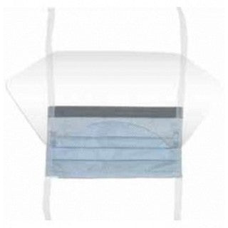 Precept Medical 15330 - Mask Fluid Guard w/Shield Adult 100/CS