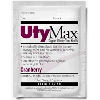 National Nutrition UTYMAX - SUPPLEMENT PWDR, UTYMAX, 5 GRAM PKS, 60 EA/CS