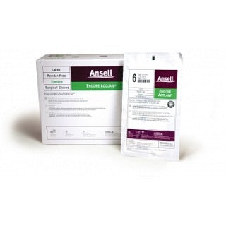 Ansell Healthcare 5795000 - GLOVE, SURGICAL, LTX, ENCORE, ACCLAIM, PF, 5.5, 200 PR/CS, 4 BX/CS