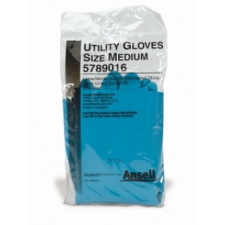 Ansell Healthcare 5789016 - POWDER-FREE LATEX / NITRILE UTILITY GLOVES, 48 PR/CS