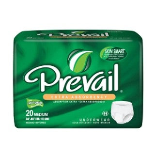 First Quality Products PV-512 - UNDERWEAR, PROTECTIVE, PREVAIL, MED, 80 EA/CS