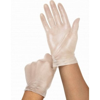 Basic Medical Industries PVC511 - GLOVE, VINYL, PF, CLEAR, SMALL, 1500 EA/CS