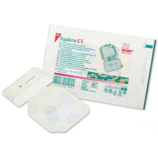 3M 9525HP - Dressing Tegaderm HP IV 2-1/2x2-3/4" Flm Transparent Adh 400/Ca