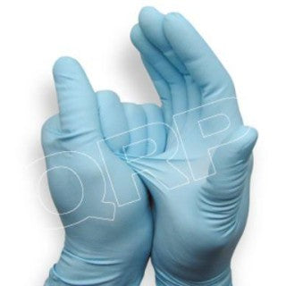 QRP Gloves BQF12-L - GLOVE, NITRILE, POWDER FREE, 12", 5MIL, LG, 1000 EA/CS