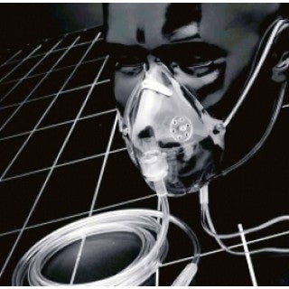 Salter Labs 1102-7-50 - Mask Oxygen Adult Md Conc 7'' Tubing w/ Hdstrp XL 50/Ca