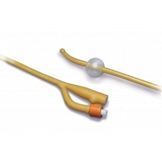 Covidien 8887648221 - Dover Foley Catheter, T.U.R.P. 6 Staggered Eyes, Nylon Reinforced Catheter Wall, 22 Fr, 30-50cc, up to 90cc, Silicone elastomer, 10/CRT