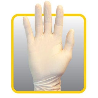 Safety Zone GRPR-SM-1-T - GLOVE, LATEX, DISPOSABLE, NO POWDER, 5MIL, SM, 1000 EA/CS, 10 BX/CS