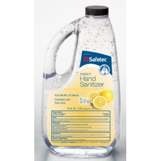 Safetec Of America 18357 - Sanitizer Hand Citrus 64oz 8/CS