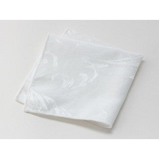 Table Cloth Company TB54X54GDWH - TABLECLOTH, GABRIELLE DAMASK, 54X54, WHITE, EACH