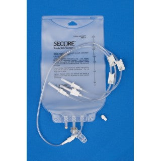 Metrix-Secure 66135 - 4000ml EVA Gravity Bag 3 Leg Detachable, 50/CS