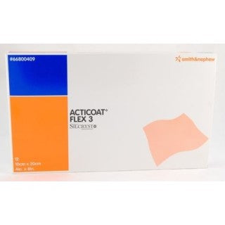 Smith & Nephew 66800409 - ACTICOAT FLEX 3 10X 20CM