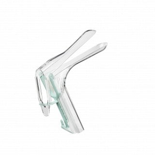 Welch-Allyn 59001 - Vaginal Speculum KleenSpec 590 Series Premium Pederson NonSterile Office Grade Acrylic Medium Double Blade Duckbill Disposable Corded/Cordless Light Source Compatible