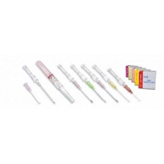 Exel International 26731 - SAFELET IV Catheter (Pen Type), 16G x 2", Medium Grey, 200/CS