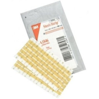 3M A1846 - Steri-Strip 1/4x4" 50/Bx, 4 BX/CA