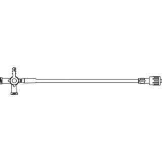 B Braun 454320 - Anesthesia Extension Set with four-way stopcock, 100/CS