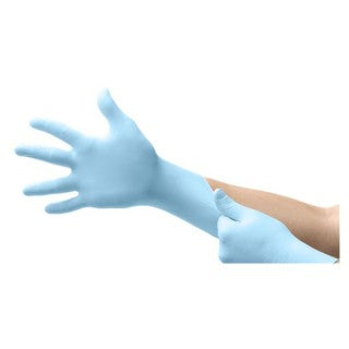 Ansell Healthcare 31300500S - Micro-Touch Denta-Glove Nitrile Gloves Latex-Free Small Non-Sterile Blue 100/Bx