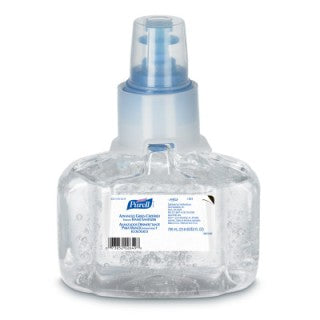 Gojo 1303-03 - INSTANT HAND SANITIZER PURELL GRN CERTIFIED LTX CLEAR 700ML, 3 PER/CS