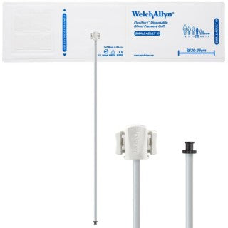 Welch-Allyn SOFT-10-1TP - CUFF, BP, SOFT, SM ADULT, 1-TUBE, TP, 20 EA/CS