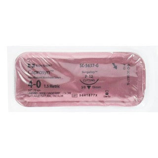 Covidien SC5637G - Suture Caprosyn UD 4-0 30" 12/BX