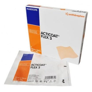 Smith & Nephew 66800398 - ACTICOAT FLEX 3 10X 10CM