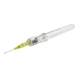 BD 381411 - Insyte-N Autoguard shielded IV catheter, Yellow, Non Winged, 50/Box, 4 Box/CS