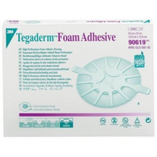 3M 90619 - Dressing Heel Adhesive 3"x3" Foam 20/CS