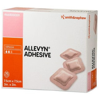 Smith & Nephew 66800009 - Allevyn adhesive 7,5cm x 7,5cm