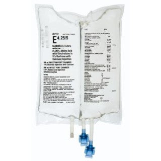 Baxter 2B7737 - SOLUTON, CLINIMIX 4.25 5 SULFITE-FREE, 6/CS