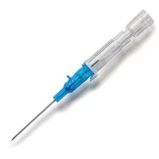 B Braun 4251628-02 - Introcan Safety IV Catheter 22 Ga. x 1 in., PUR, Polyurethane catheter material, straight hub, 200/CS