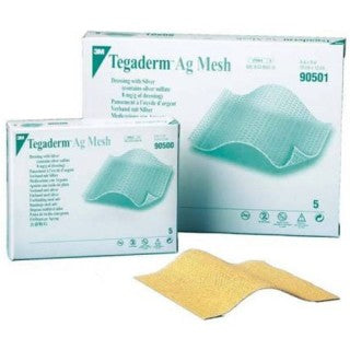 3M 90500 - Tegaderm AG Mesh 2"x2" 5/BX, 4 BX/CS