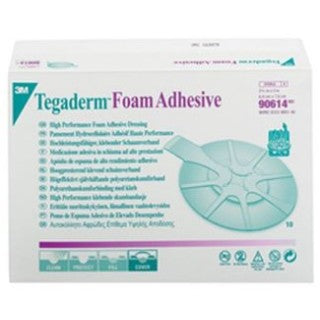 3M 90614 - DRESSING, FOAM, TEGADERM, OVAL, 2.75"X3", EACH