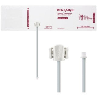 Welch-Allyn VINYL-12-1SC - CUFF, BP, VINYL, LG ADULT, 1-TUBE, SC, 20 EA/CS