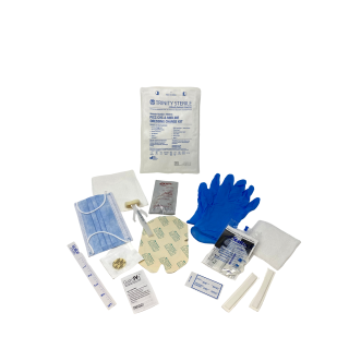 Trinity Sterile TRI0116 - KIT DRESSING CHANGE PICC CVC AND MIDLINE - Dressing Change Label, Tegaderm, Foam Strip, Tape, Gauze, Statlock, Hemcon, Swab, Towel, Glove, Mask, 30 Per/Cs