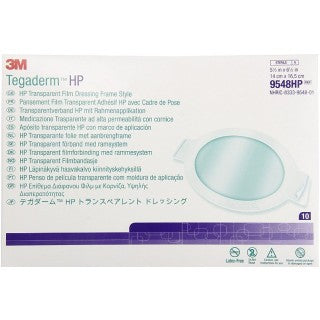 3M 9548HP - DRESSING, TEGADERM, TRNSP, HP, FRAME, 5.5X6.5, EACH